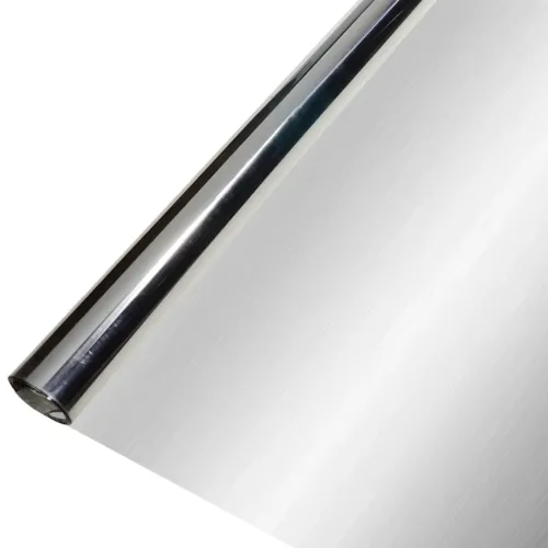 Самоклеюча дзеркальна плівка для вікон Proffilms Silver 20 2м x 90см для захисту від сонячних променів, Тонувальна 200x90см від сонця на вікна