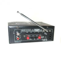 Портативний підсилювач потужності звуку UKC Xplod SN-808AC 60W 12v / 220v