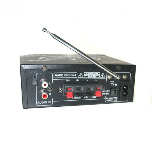 Портативний підсилювач потужності звуку UKC Xplod SN-808AC 60W 12v / 220v