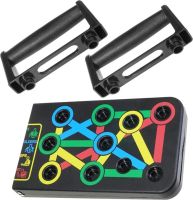 Дошка для віджимань Foldable Push Up Board JT-006, упор для віджимань від підлоги 14 в 1 регульована стійка, платформа, тренажер для м'язів Supretto