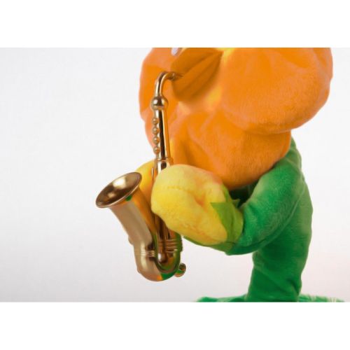 Портативна Bluetooth колонка Dancing Flower G26, Orange, Танцюючий і співаючий квітка Помаранчева