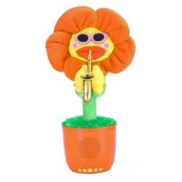 Портативна Bluetooth колонка Dancing Flower G26, Orange, Танцюючий і співаючий квітка Помаранчева