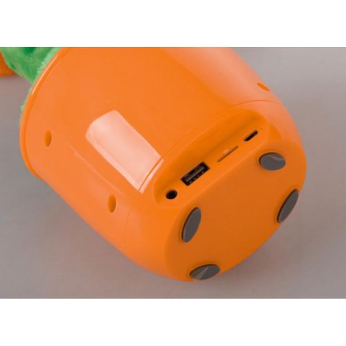 Портативна Bluetooth колонка Dancing Flower G26, Orange, Танцюючий і співаючий квітка Помаранчева