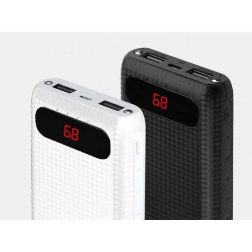 Портативний зарядний Power Bank Awei P70k 20000 mAh Black, чорні