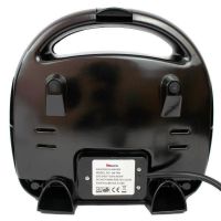 Сендвичница бутербродниця мультипекарь 4 в 1 Domotec MS-7704 1000W 4в1 сіра гриль, вафельниця, Горішниця 1000 вт