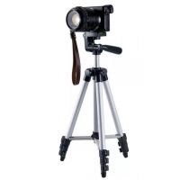 Штатив під фотоапарат Tripod selfie TF - 3120 висота 1020 мм тринога для камери, телефону, трипод для селфи