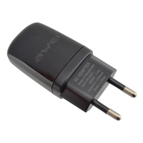 Мережевий USB адаптер Awei C-821 5V 2A