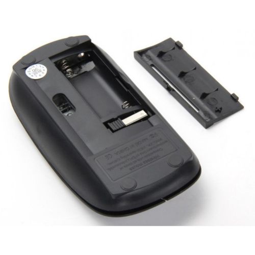 Бездротова оптична мишка UKC G132 Black, чорна 139C Black, миша V82