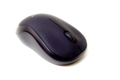 Беспроводная оптическая мышка UKC M185  Black, черная