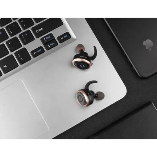 Беспроводные Bluetooth наушники Awei T1 Twins Earphones Black, черные