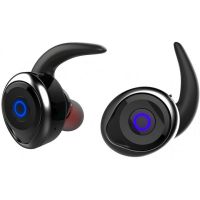 Беспроводные Bluetooth наушники Awei T1 Twins Earphones Black, черные