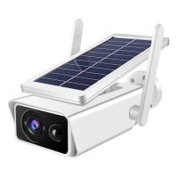 Вулична Автономна WI-FI камера відеоспостереження Solar ABQ-Q1 Full HD з сонячною батареєю, Бездротова IP відеокамера для зовнішнього спостереження
