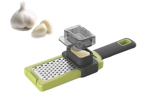 Ручна терка для часнику Functional Kitchen Gardget, Ручний кухонний подрібнювач, часничниця, подрібнювач-терка, давилка, прес, сиру шоколаду