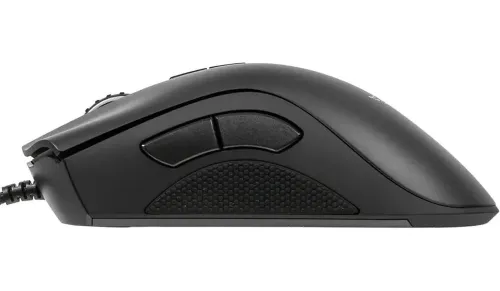 Ігрова дротова комп'ютерна мишка Razer DeathAdder Elite 16000dpi з RGB підсвічуванням для ПК, геймерська USB миша для комп'ютера і ноутбука Чорна