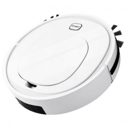 Робот пилосос Clean ES32 1500 mAh White, Автоматичний, безшумний розумний пилосос на акумуляторі білий ES 32