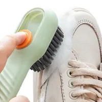 Багатофункціональна універсальна щітка MHZ Cleaning Brush для чищення одягу та взуття, Щітка для миття посуду з дозатором для миючого засобу