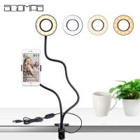 Держатель на гибкой ножке для мобильного телефона с Led подсветкой Professional Live Streaming