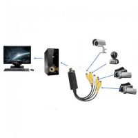 4х канальний EasyCAP карта відеозахоплення USB2.0 Easy Cap