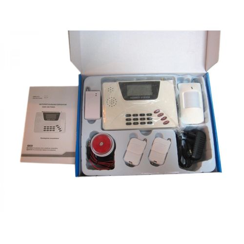 GSM сигналізація для будинку з датчиком руху Security Alarm System G360 C Lcd дисплеєм і sim картою
