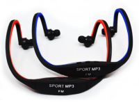 Беспроводные наушники Sport mp3 S9 c FM радио microSD