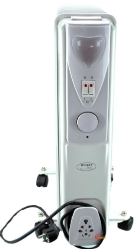 Обогреватель масляный Crownberg CB-11-S 2500W Радиатор электрический на 11 Секций