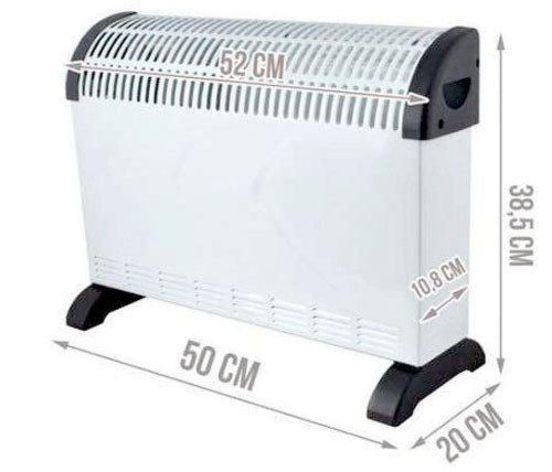 Підлоговий електричний конвектор Domotec MS-5904 2000W конвекторний обігрівач 2000W