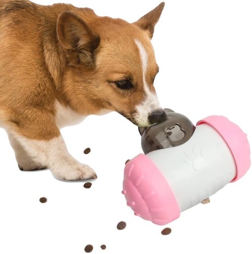 Интерактивная кормушка дозатор Pet Leakng Toy LY-732 для медленного питания собак и кошек, игрушка диспенсер AND с отверстием для корма для животных
