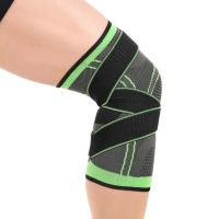 Еластичний бандаж колінного суглоба Knee Support WN - 26 Фіксатор коліна, наколінник компресійний для захисту суглобів Supretto рухайся легко