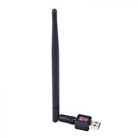 USB Wifi адаптер с антенной для ПК компьютера Pix-Link 5db 150M 802.11n