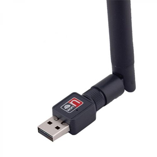 USB Wifi адаптер с антенной для ПК компьютера Pix-Link 5db 150M 802.11n