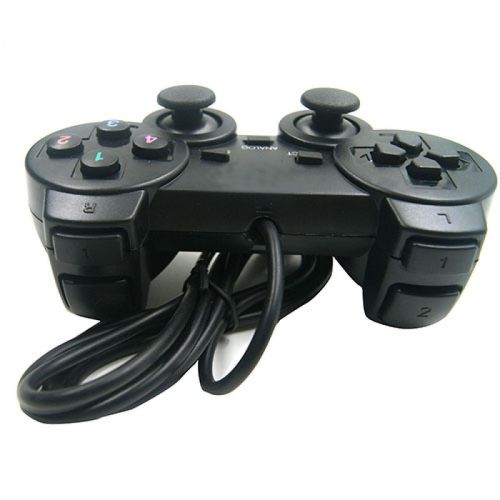 Проводной USB джойстик для ПК DualShock Corpus DJ-208 PC GamePad c вибро для компьютера