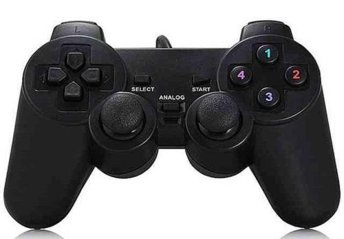 Проводной USB джойстик для ПК DualShock Corpus DJ-208 PC GamePad c вибро для компьютера