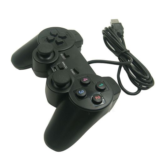 Проводной USB джойстик для ПК DualShock Corpus DJ-208 PC GamePad c вибро для компьютера