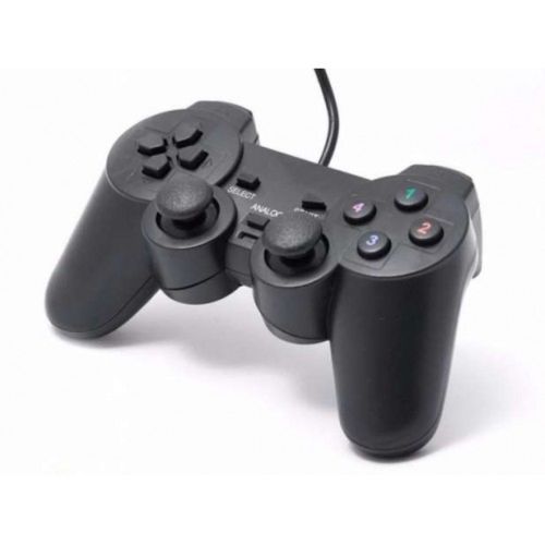 Проводной USB джойстик для ПК DualShock Corpus DJ-208 PC GamePad c вибро для компьютера