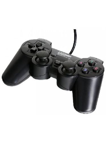 Проводной USB джойстик для ПК DualShock Corpus DJ-208 PC GamePad c вибро для компьютера
