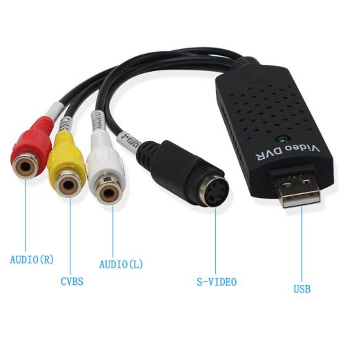 USB карта відеозахоплення EasyCAP адаптер оцифровка Easy Cap Ізі кап