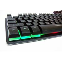 USB дротова комп'ютерна клавіатура UKC ZYG-800 з підсвічуванням