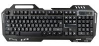 USB провідна комп'ютерна клавіатура Kronos KW - 900 з підсвічуванням Black