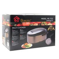 Мультиварка Domotec MS-7723 900W Gold Steel з фритюрницею на 5 літрів 11 програм