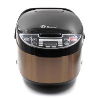 Мультиварка Domotec MS-7723 900W Gold Steel з фритюрницею на 5 літрів 11 програм