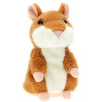 Интерактивная игрушка говорящий хомяк Woody O'Time WT0502 Brown, повторяет слова коричневый