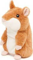 Интерактивная игрушка говорящий хомяк Woody O'Time WT0502 Brown, повторяет слова коричневый