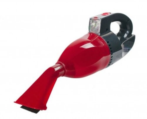 Автомобільний міні пилосос Kioki Car Vacuum Cleaner Red 12V 130W Автопилосос з ліхтарем працює від прикурювача Червоний