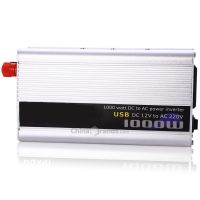 Автомобільний інвертор 12v-220v 1000W перетворювач напруги, 12В 220В 1000Вт