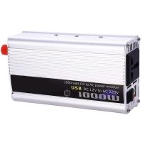 Автомобільний інвертор 12v-220v 1000W перетворювач напруги, 12В 220В 1000Вт