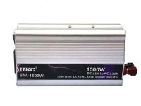 Автомобильный преобразователь напряжения UKC SAA-1500W 12V-230V 1500W авто инвертор в коробке