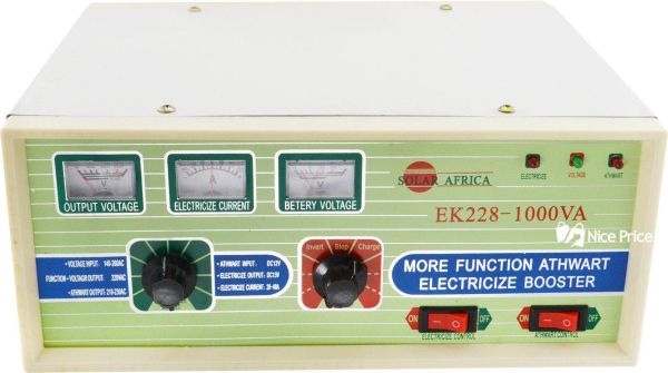 Автомобільний перетворювач напруги Solar Africa si - 1000VA 1000W авто інвертор 12v-220v з зарядним