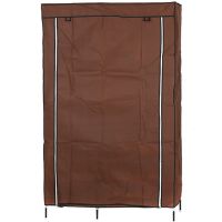 Тканинний шафа-органайзер для речей Storage Wardrobe HCX 88105 brown 105*45*175 см KM-105
