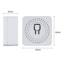 Умное беспроводное мини Wi-Fi релле Smart Home 16A для умного дома, Беспроводной автоматический WIFI выключатель с таймером в систему умный дом