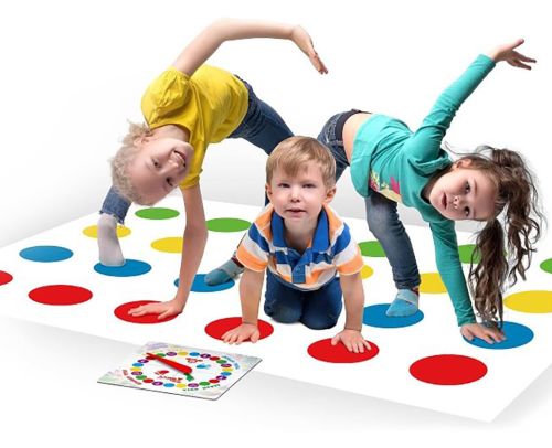 Напольная игра Twister для всей семьи, увлекательная напольная активная игра твистер 180Х120 см